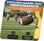 Game-day football listing creative